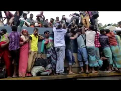 The Most Crowded Train in the world  from india