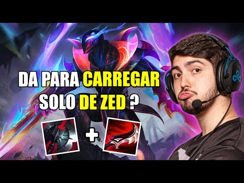 JUKES DE ZED CARREGANDO ? - VODs LEAGUE OF LEGENDS