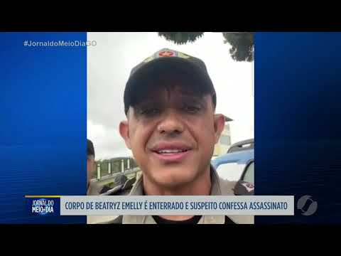 Corpo de menina assassinada é enterrado em Britânia e suspeito confessa o crime