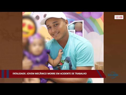 Fatalidade: Jovem mecânico morre em acidente de trabalho 14 02 2022