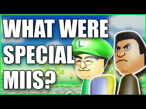 What Were Special Miis?