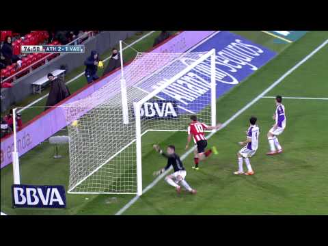 Gol de De Marcos (2-1) en el Athletic Club - Real Valladolid - HD