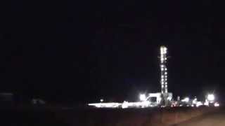 preview picture of video 'Drill Rig along Route 70 15 miles east of Cambridge Ohio'