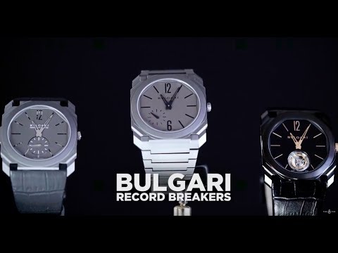 BULGARI – The story behind their three record breaking Octo Finissimo watches