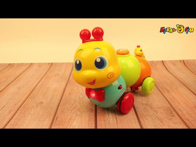 Игрушка WinFun Гусеничка на интерактивном управлении  - видео