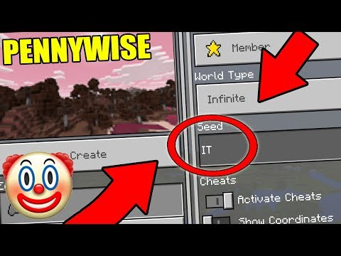 NEVER Play Minecraft The PENNYWISE WORLD! (Haunted "IT" Seed)