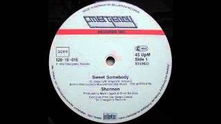 SHANNON - Sweet Somebody [HQ]