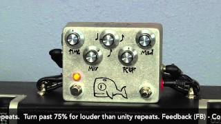 Video thumbnail for Hungry Robot Effects: Moby Dick Delay by Gear Nerds