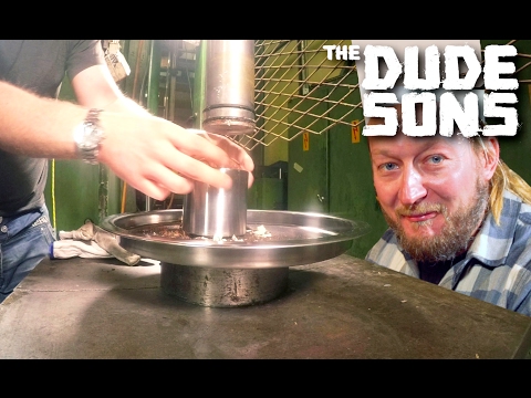 Giant Cookie Challenge with Hydraulic Press Channel