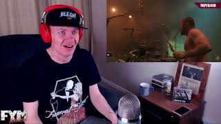 Despised Icon - A Fractured Hand (Official HD Live Video) REACTION