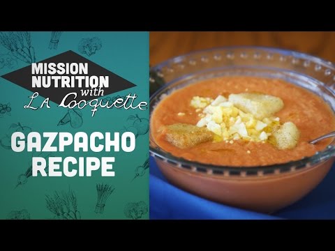 Gazpacho Andaluz with La Cooquette - #mituFIT
