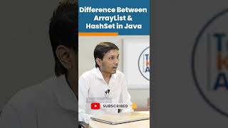 Difference Between Array List & Hash Set | Java Interview Question | #shorts #kiransir