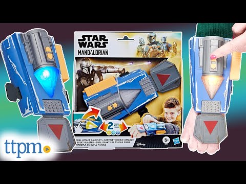 Star Wars The Mandalorian Dual Attack Gauntlet