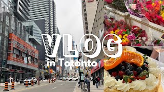 Toronto Vlog：トロントでの日常　～ケーキを買いにEATALYに行く編～