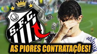 As contratações que destruíram o Santos: milhões jogados fora e dor eterna da torcida!