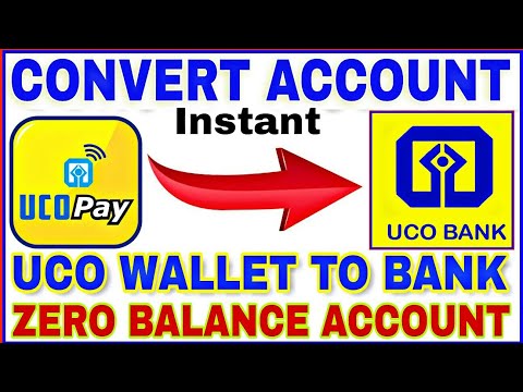 How to open Uco bank account online||Open Zero Balance Account Online in UCO bank||Convert account Video