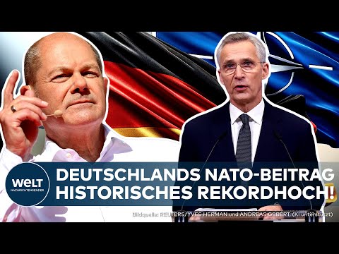 NATO: "Erstmals seit drei Jahrzehnten!" Deutschland meldet Mega-Summe an! Hohe Verteidigungsausgaben