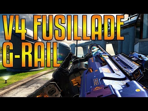 *NEW* EPIC G-RAIL - v4 FUSILLADE | NEW ASSAULT RIFLE in INFINITE WARFARE | LIVE GAMEPLAY