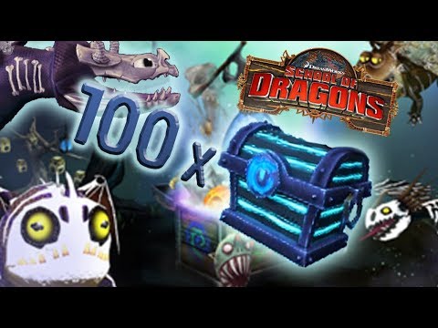 OPENING 100 X DREADFALL MYSTERY CHESTS! School of Dragons