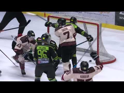 Semifinále 6. zápas HK MŠK Indian Žiar nad Hronom – Vlci Žilina 2:4 (HIGHLIGHTY)