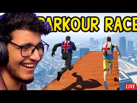 Extreme GTA 5 Parkour Live🔴!!