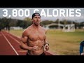 Everything I Eat In A Day | 3,800 Calorie Ironman Diet