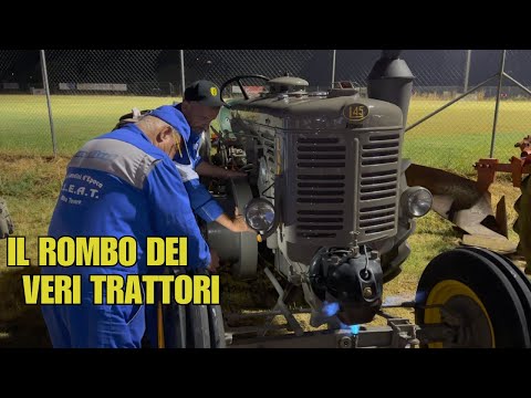 Accensione del Landini L45 Testa Calda (45–50 CV) e breve giro – Il rombo dei veri trattori!