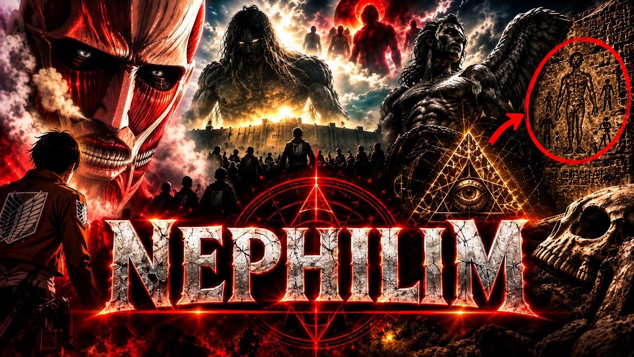 Los Mensajes OCULTOS de ATACK ON TITAN y su Conexión con los NEPHILIM 