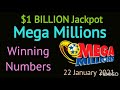 Today Mega Millions Winning Numbers Friday 22 January 2021. Mega Millions Drawing Results 1/22/2021 Today Mega Millions Winning Numbers Friday 22 January 2021. Mega Millions Drawing Results 1/22/2021