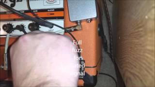 Video thumbnail for SICktONE Pedals - Fuzz Bone - Big Cheese based fuzz by SICktONE