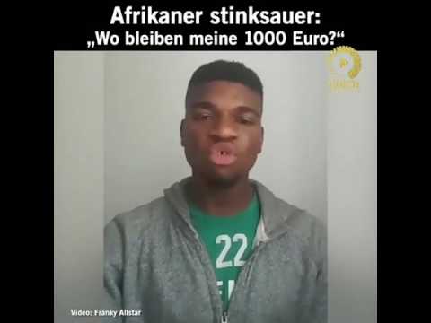 Afrikaner  stinksauer: wo bleiben meine 1000 Euro | Lustig Tv