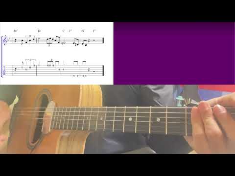 Danse Nuptiale (Basic Theme) | Gypsy Jazz Guitar Tab