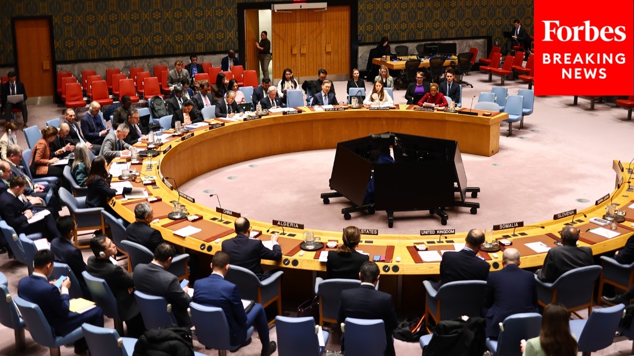 Video | FULL: United Nations Security Council Holds Meeting On The Middle East After US, Iran Announce Talks
