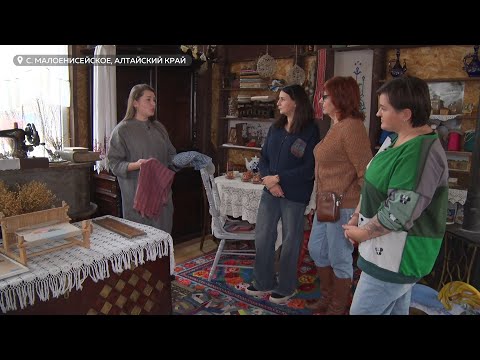 Село Малоенисейское Бийского района может похвастать первым региональным музеем льна