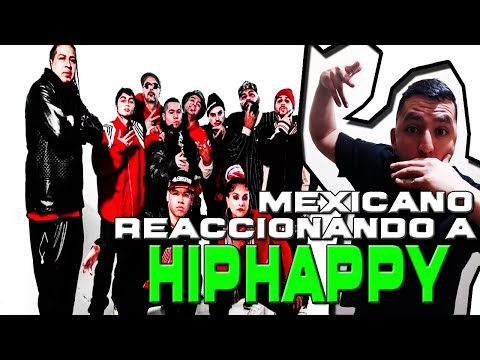 REACCIONANDO a HipHappy - Rap Chileno ( 9 Artistas ) (Video Clip Oficial) Goliat Music | EL MEXICANO
