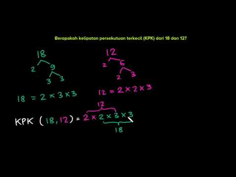 Kelipatan Persekutuan Terkecil Video Khan Academy