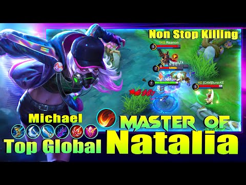 Natalia Execute Damage ! Top Global Natalia Gameplay by Michael ~ Mobile Legends