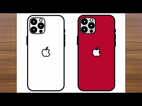 How to Draw Apple iPhone 13 Pro | Step by Step Drawing Tutorial