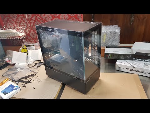 현시점 가성비 1위. 전면 측면 유리 케이스 28000원! 크기도 안 큼. 철판이 좀 얇고 후면팬이 원래pwm인데 전압 개조 방식임/ davan 아쿠아 AQUA a시리즈