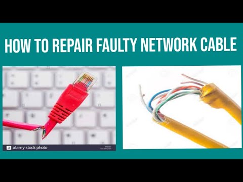 Repair your faulty network cable
