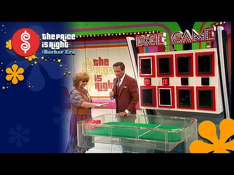 TREMBLING Contestant Keeps Her Cool Plays DICE GAME to WIN A NEW CAR - The Price Is Right 1982