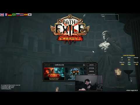 My Funniest RIP Clip To Date - Rank 1 Atlas Invasion HCSSF RIP [PoE 3.16 Scourge]