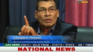 Actor Chinglen & Robindro on Manung Hutna Diwali Special 11Nov2015 video