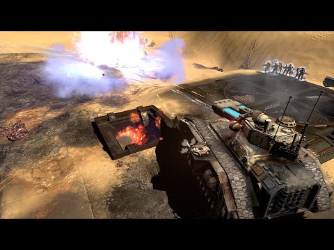 New Powerful Tanks - Imperial Guard vs Chaos Space Marines - Astartes Mod - WH 40K DOW 2 Retribution