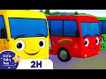 10 Little Buses Wheels On The Bus Baby Song Mix Little Baby Bum Nursery Rhymes