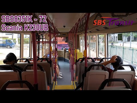 SBS Transit Scania K230UB [Gemilang - Batch 2, Euro IV - Refurbished] - SBS8351K on 72
