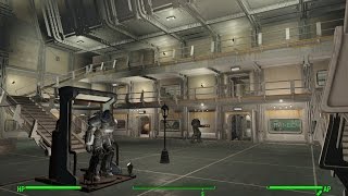 Fallout 4 Vault 88 settlement build - HUGE ATRIUM