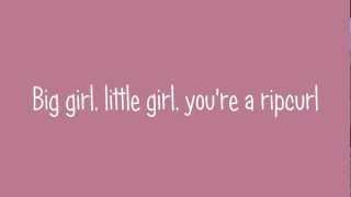 Sia - Big Girl Little Girl (lyrics)