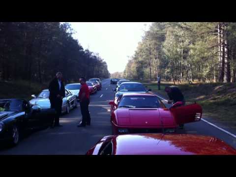 Ferrari Herfstrit 2011: arrival Soest + reconnaissance lap