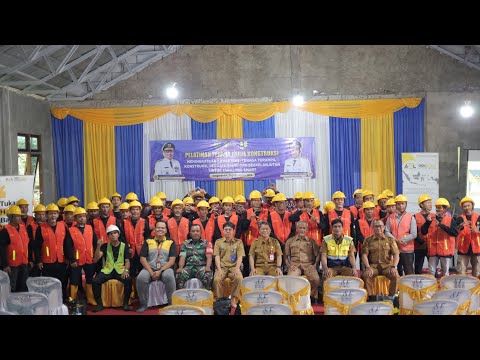 Pelatihan Tukang Pasang Bata Ringan (Hebel) di Sungai Buluh